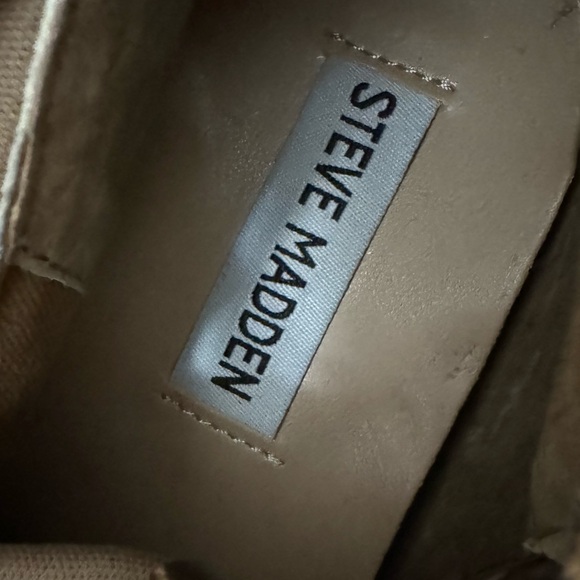 Steve Madden Klayton Boot In Mushroom Velvet - Picture 13 of 14